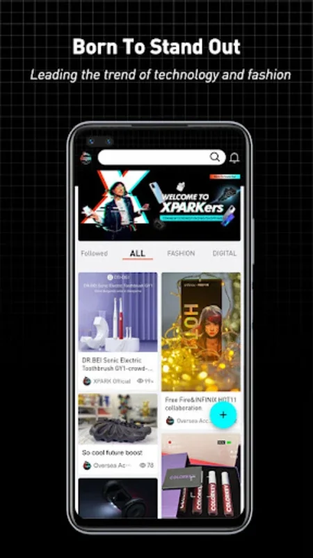 XPARK for Android - Shop Stylish Tech-Fashion