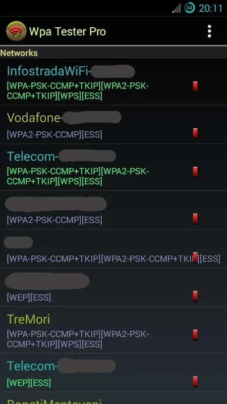 Wpa Tester Pro for Android - Generate Default Wi-Fi Passwords