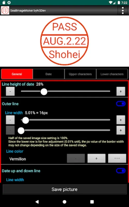 SealImageMaker byNSDev for Android - Create Custom Stamps Easily
