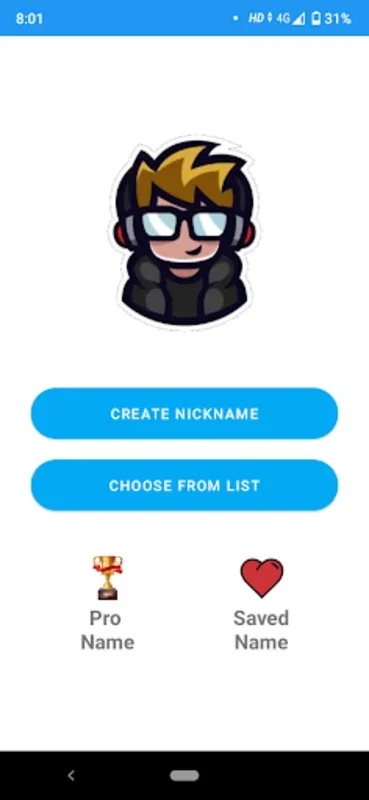 Nickname Generator for FFGamer for Android - Standout Gamer Tags