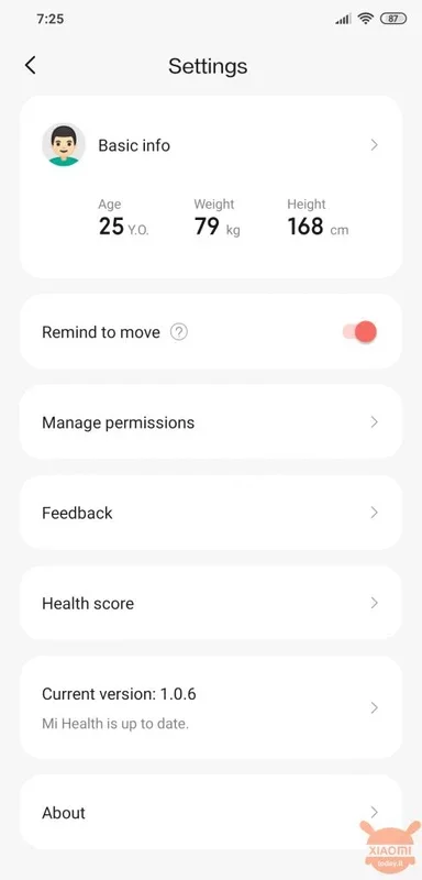 Mi Health for Android: Promoting a Healthier Lifestyle