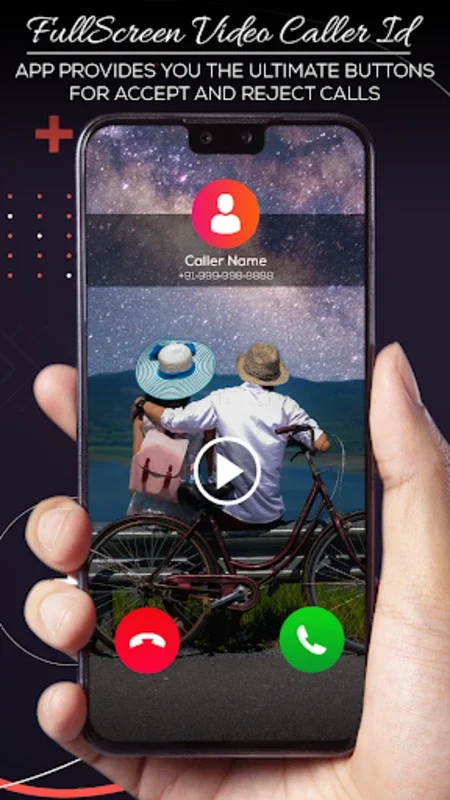 Video Caller Screen for Android - Visual Call Customization