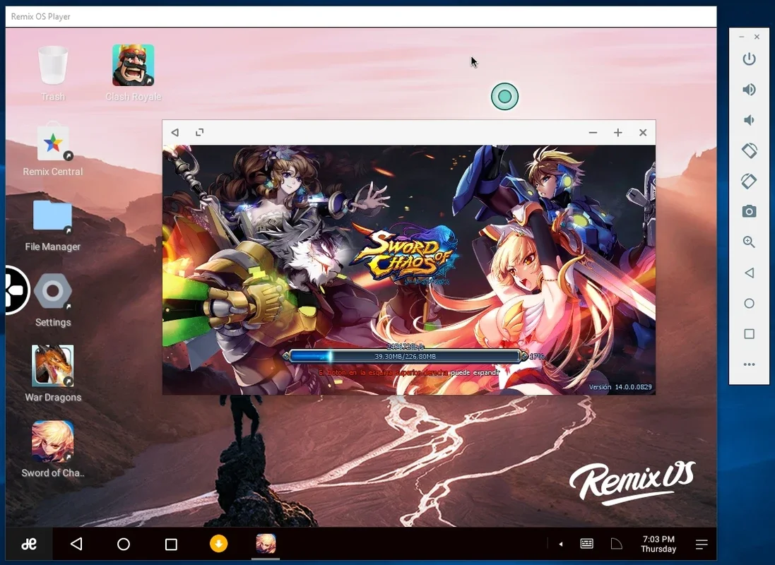 Remix OS Player for Windows - Great Android Emulation