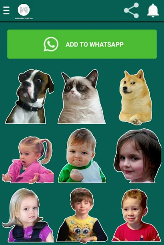 WaStickers - Funny Memes for Android: Hilarious Content