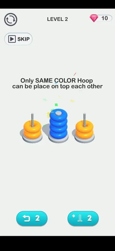 Hoop Sortpuz for Android - Engaging Puzzle Game