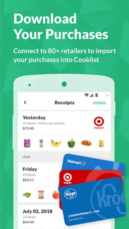 Cooklist for Android: Streamline Pantry and Grocery Tasks