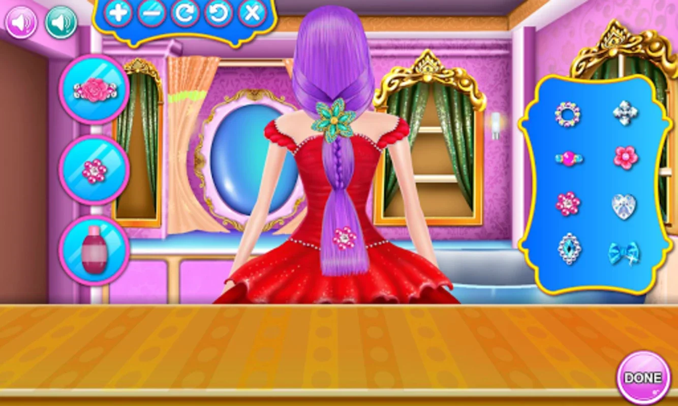 Princess Hairdo Salon for Android - Stylish Makeovers