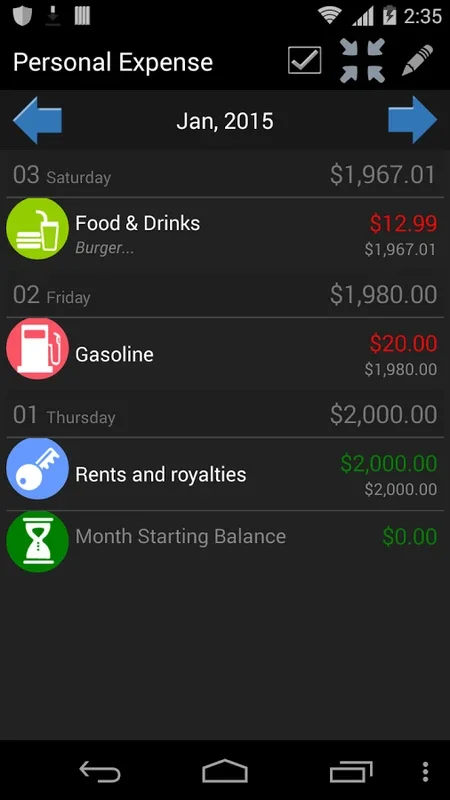 My Wallet for Android - Manage Your Finances