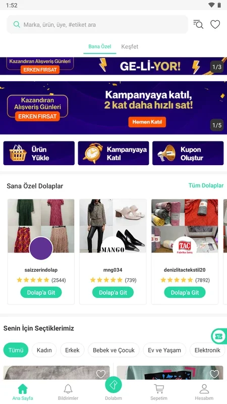 Dolap for Android: Buy and Sell Second-Hand in Turkey