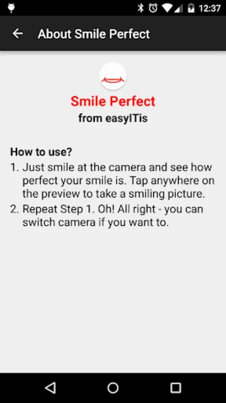 Smile Perfect Camera for Android - Enhance Your Photos