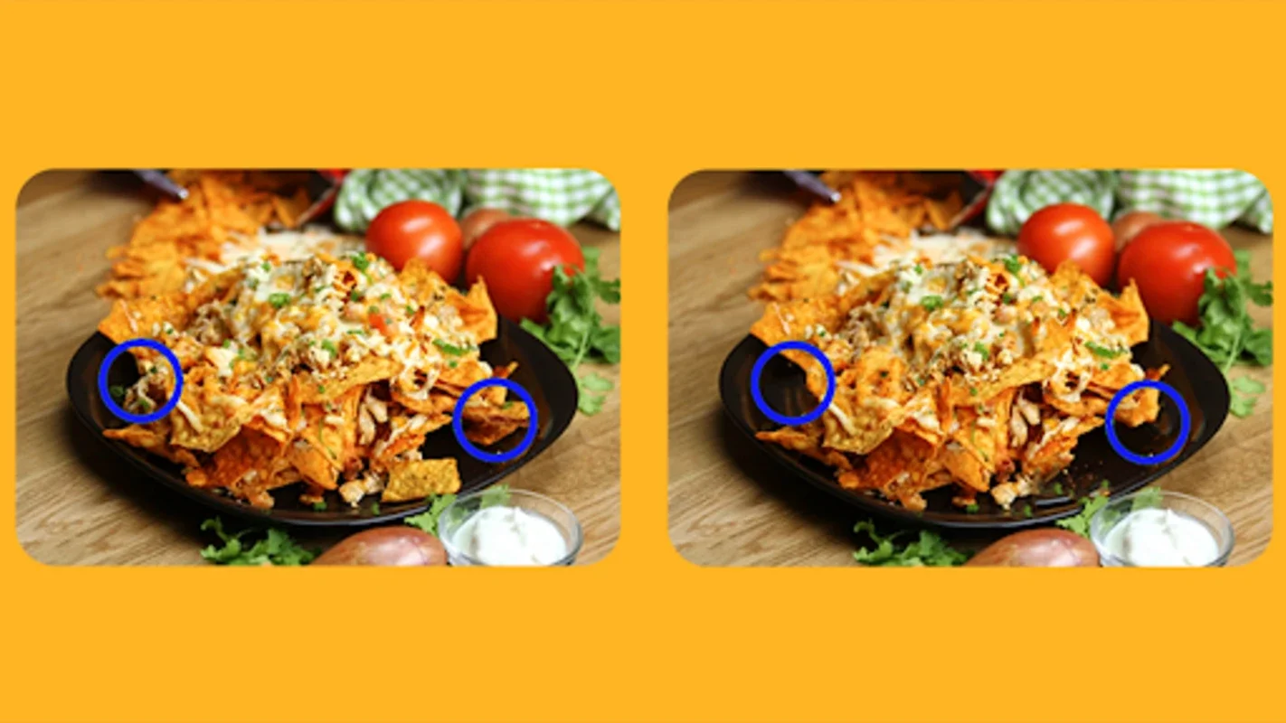 Spot The Differences - Tasty Food for Android: A Fun and Challenging Puzzle Game