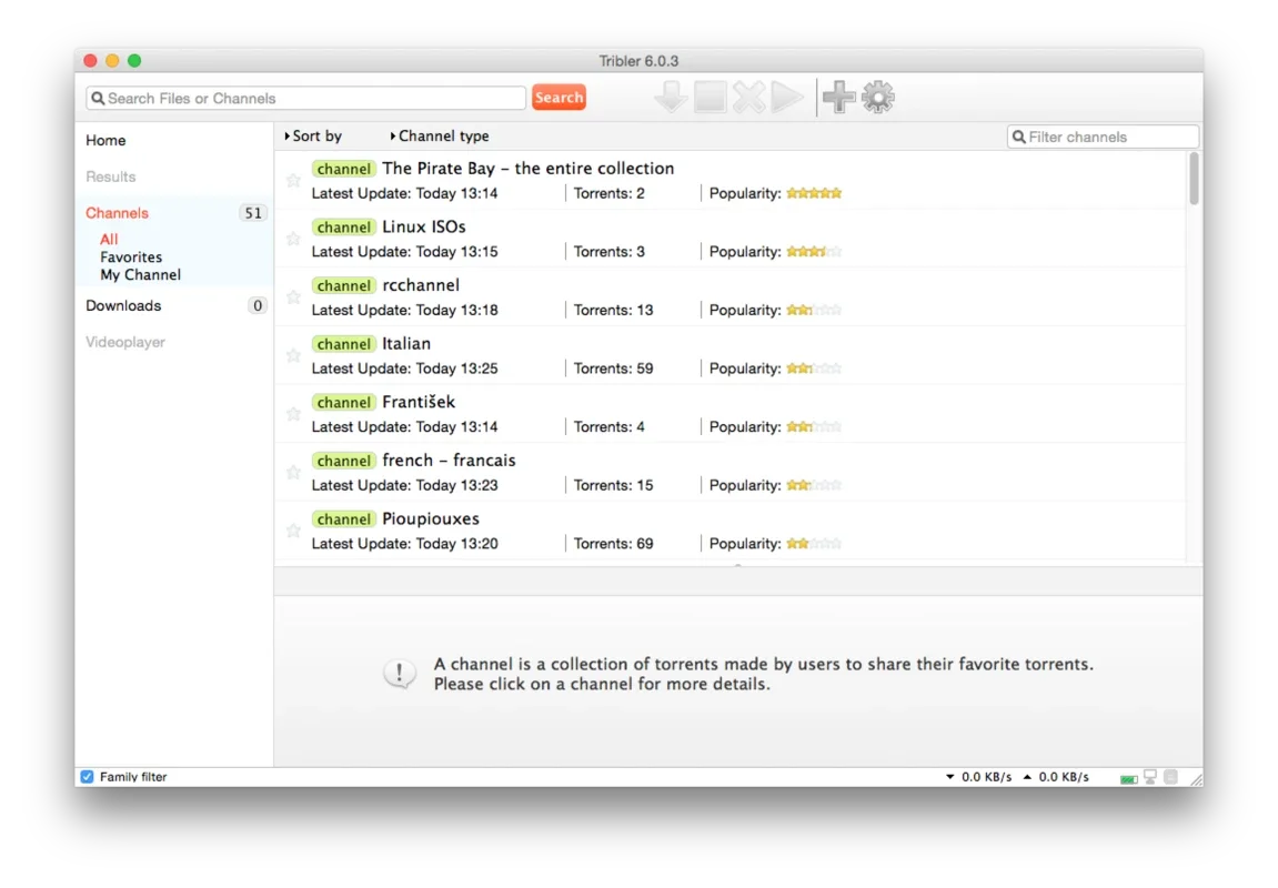 Tribler for Mac: A Social - Enabled BitTorrent Client