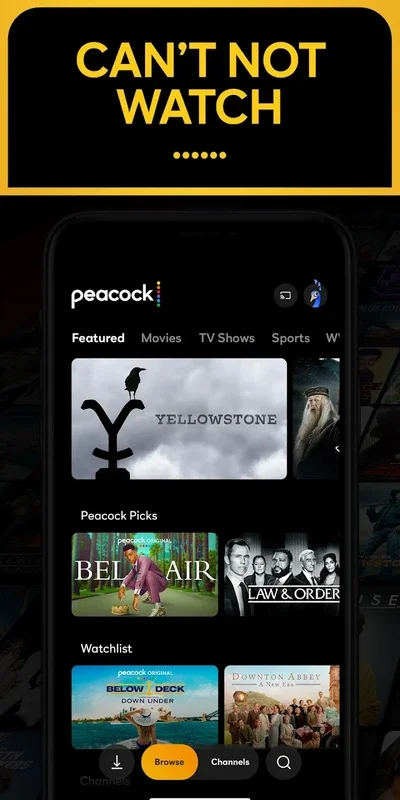 Peacock TV: Stream Movies, Shows, and Live Sports on Android