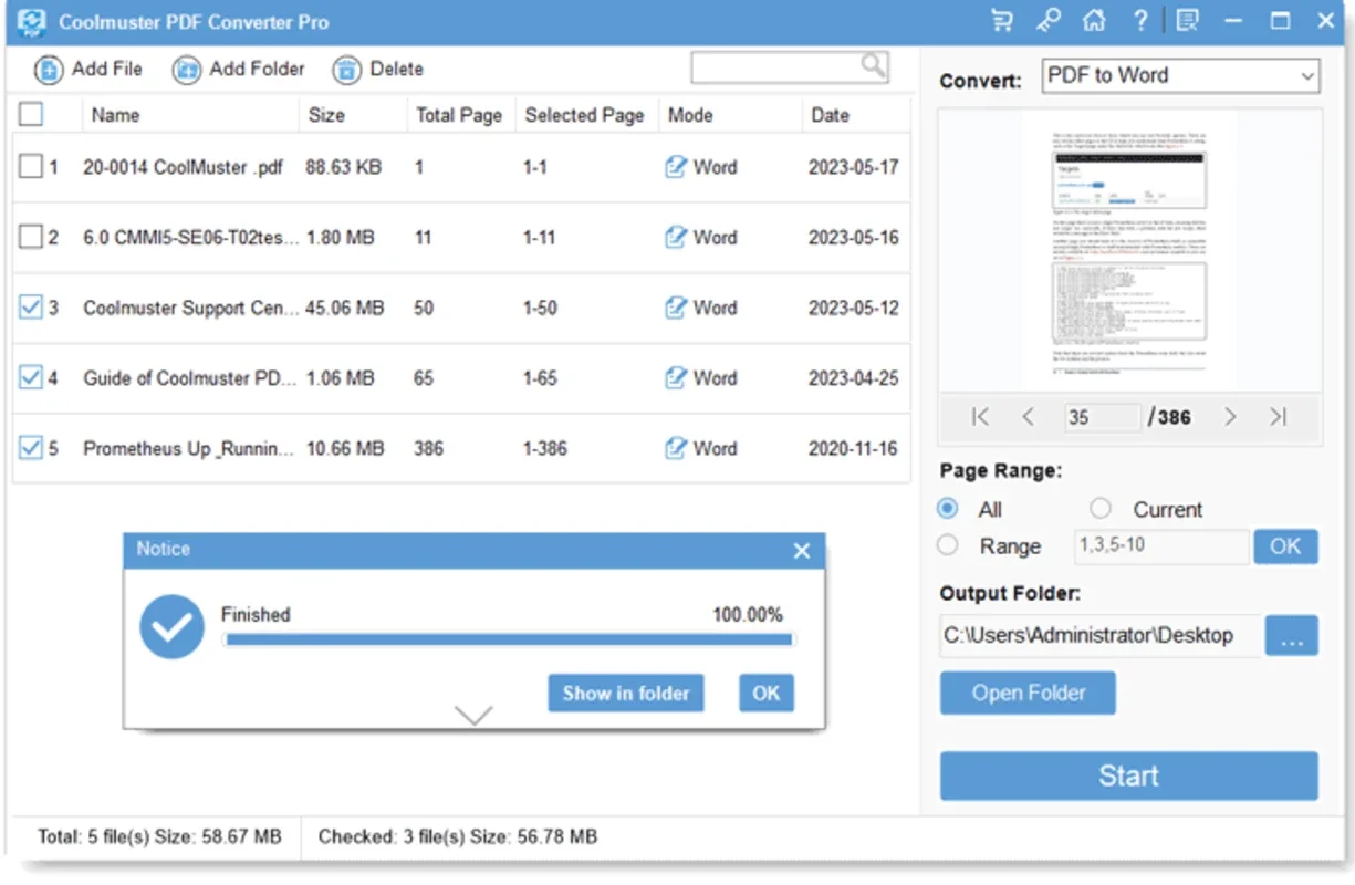 Coolmuster PDF Converter Pro for Windows - Effortless PDF Conversion