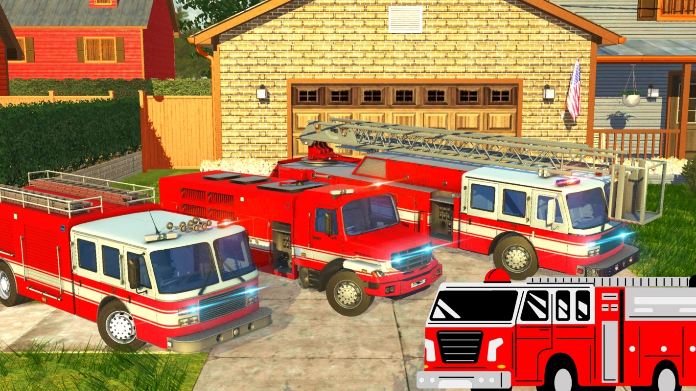 Rescue Fire Truck FireFighter for Android - No Downloading Required