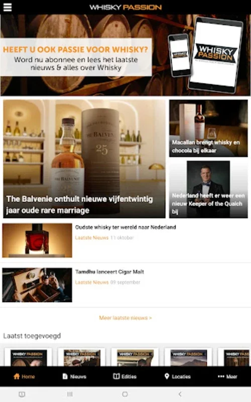 Whisky Passion for Android - Explore Global Whiskeys