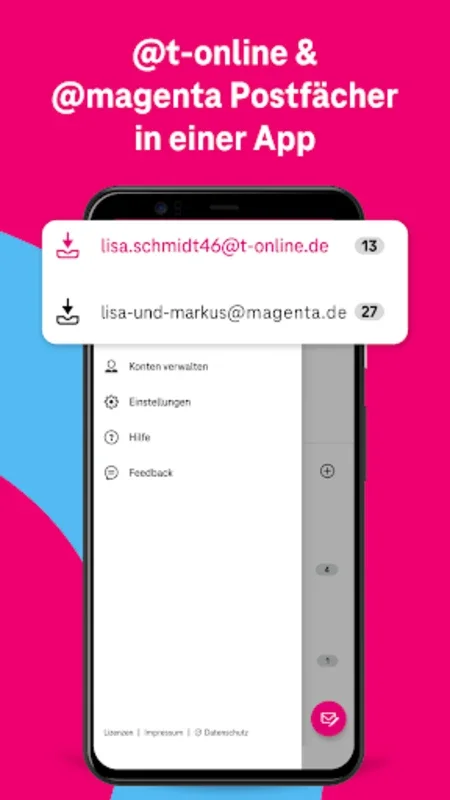 Telekom Mail for Android - Efficient Email Management