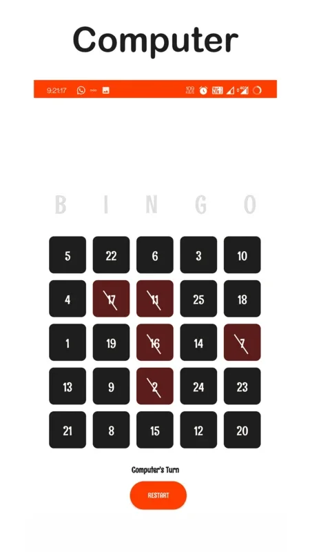 Bingo lite for Android - Engaging Board Game