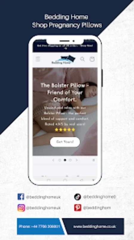 Bedding Home for Android: Quality Bedding at Your Fingertips