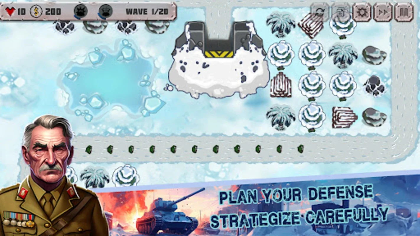 Battle Strategy: Tower Defense for Android - Strategic WWII Tower Defense