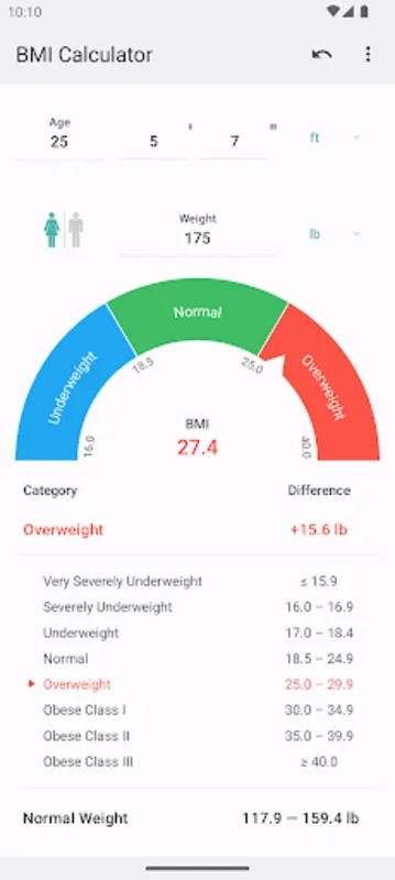 BMI Calculator for Android - Download the APK from AppHuts