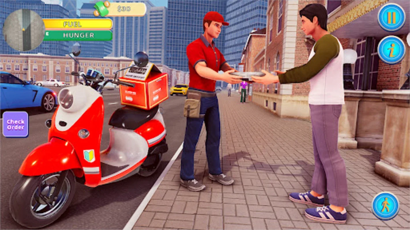 Food Delivery Boy Bike Game 3D for Android - Thrilling Virtual Delivery Experience