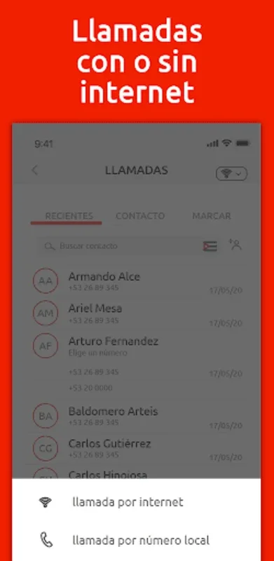 aCuba for Android - Manage Mobile Recharges & Calls Easily