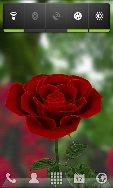 3D Rose Live Wallpaper Free for Android - An Interactive Visual Experience