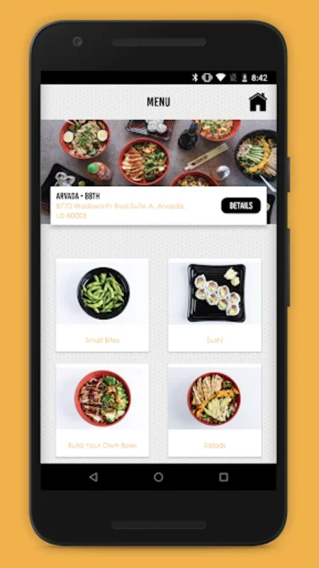 Tokyo Joe's for Android: Quick Custom Asian Cuisine