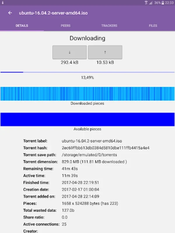 jTorrent for Android: Efficient Torrent Downloading