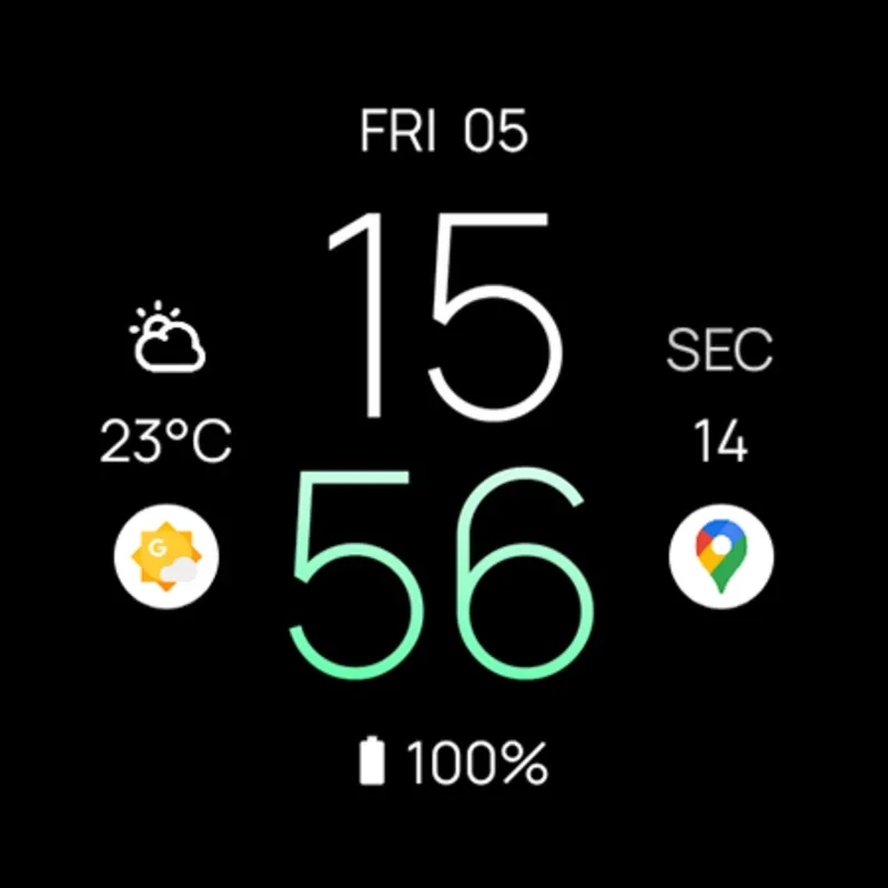 MNML Thin for Android: Sleek & Customizable Watch Face