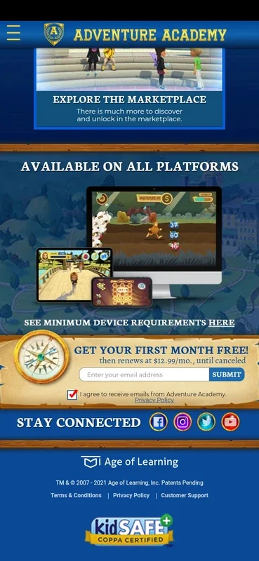 Adventure Academy for Android: Engaging Educational App