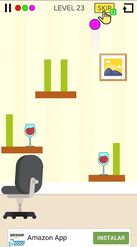 Spill It for Android: Knock Down Wine Glasses with Balls