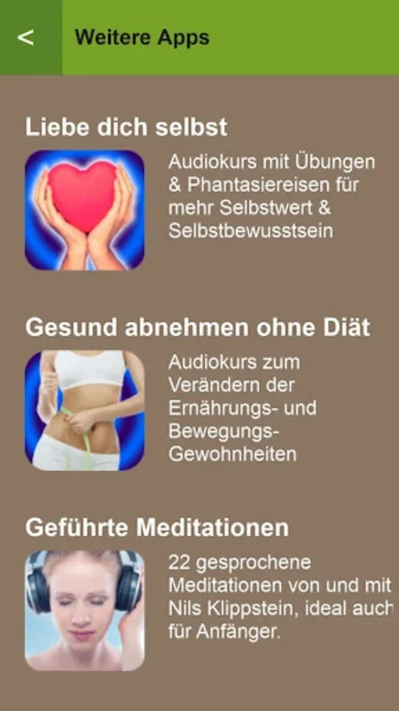 Phantasiereisen zum Einschlafe for Android - Enhance Your Sleep