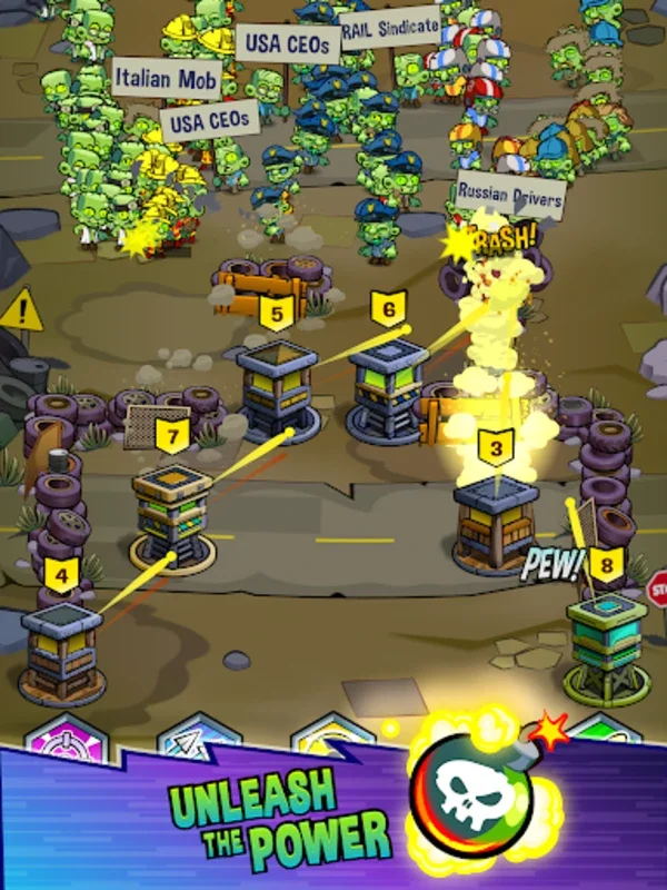 Zombie Nations for Android: Strategic Tower Defense