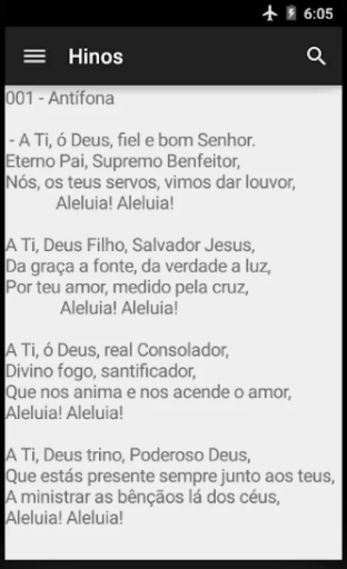 Cantor Cristão for Android - Seamless Hymn Access