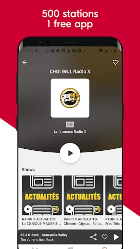 Radioplayer Canada for Android - Diverse Radio Content