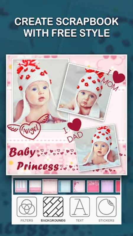 Baby Photo Collage for Android - Capture Baby's Growth