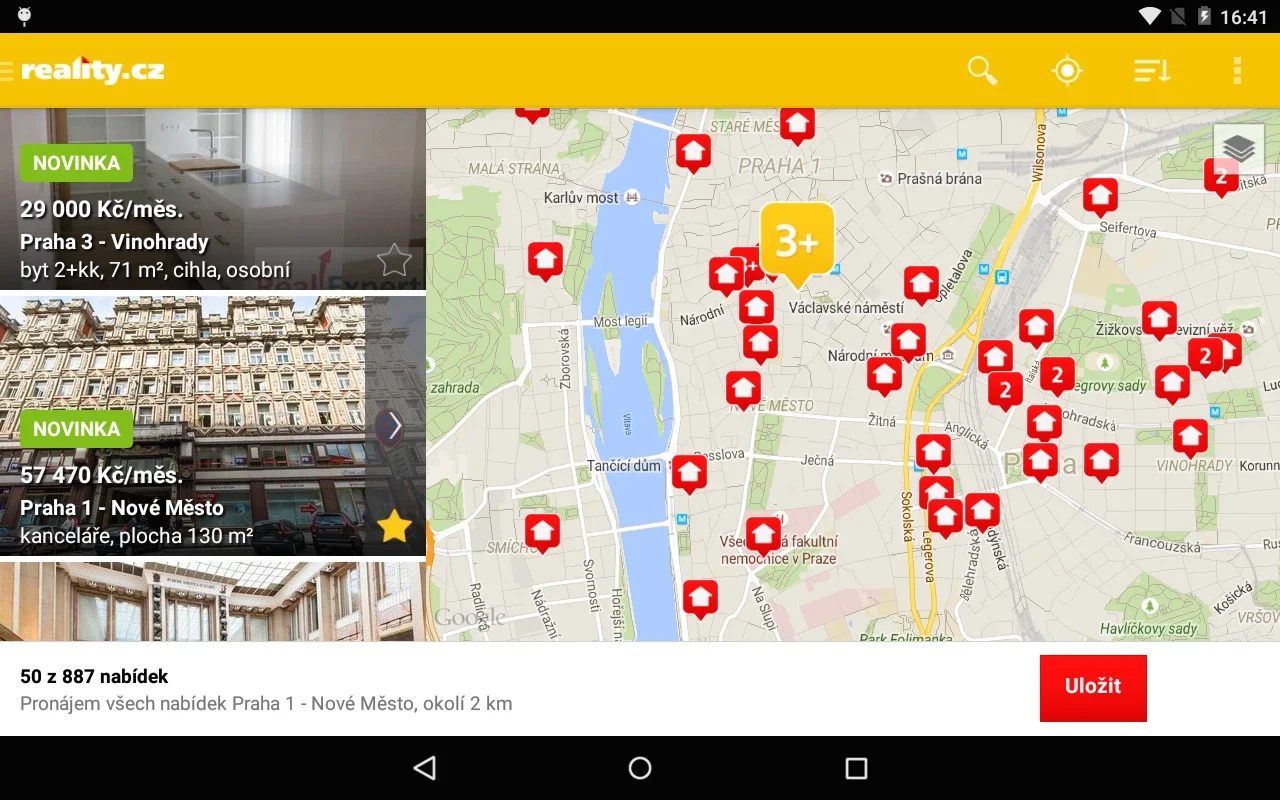 Reality.cz for Android: Streamlining Real Estate Searches