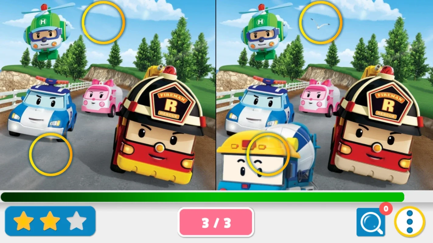 Robocar Poli: Find The Difference for Android - Engaging Puzzle Game