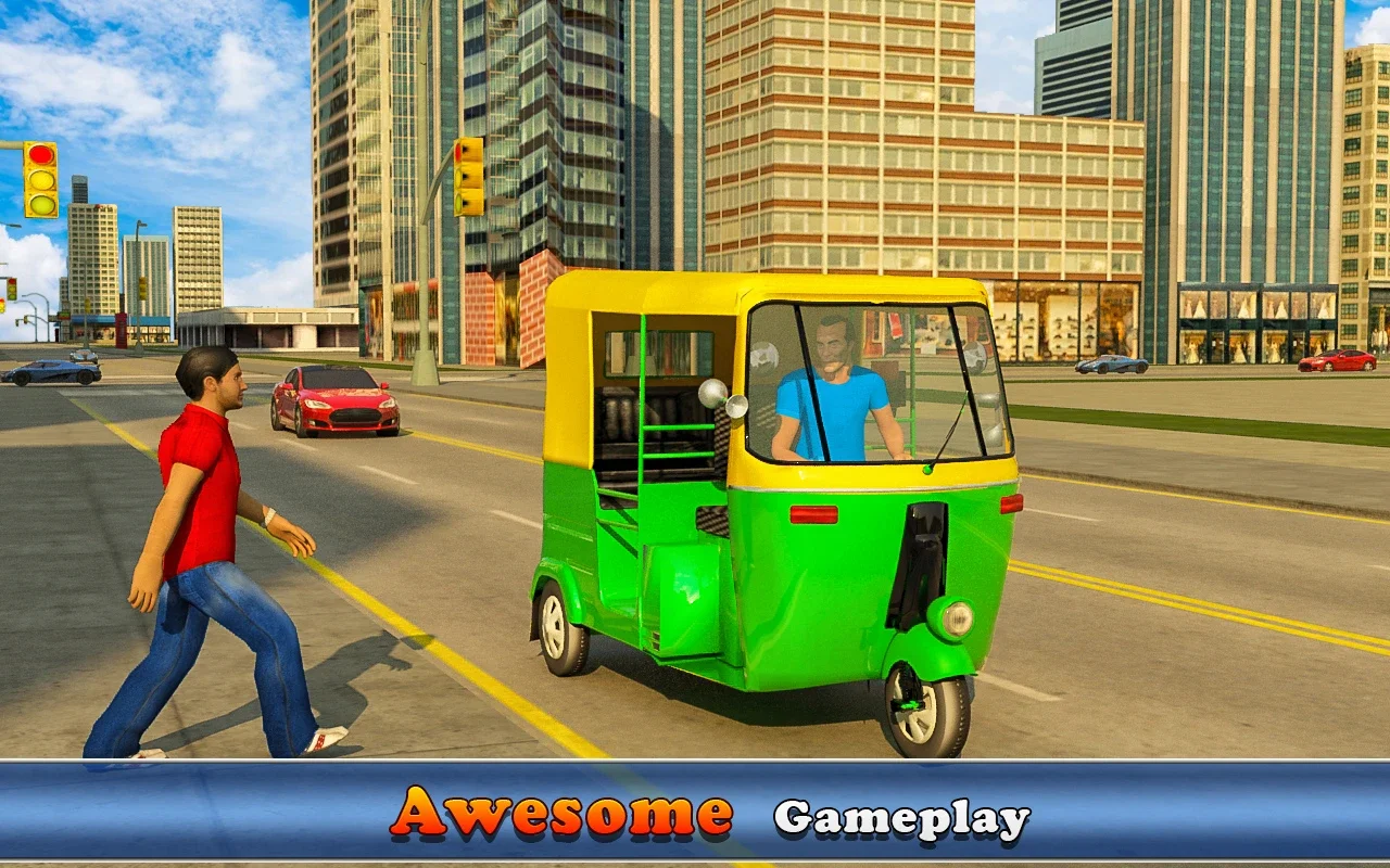 Tuk Tuk Auto Rickshaw Driving Simulator for Android: Realistic Driving Fun