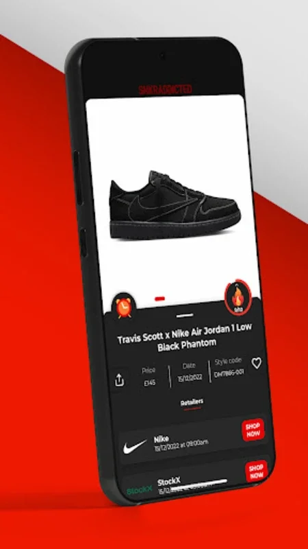 SNKRADDICTED for Android - Stay on Top of Sneaker Releases