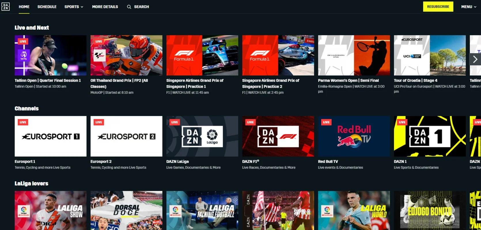 DAZN for Windows: Unparalleled Sports Experience