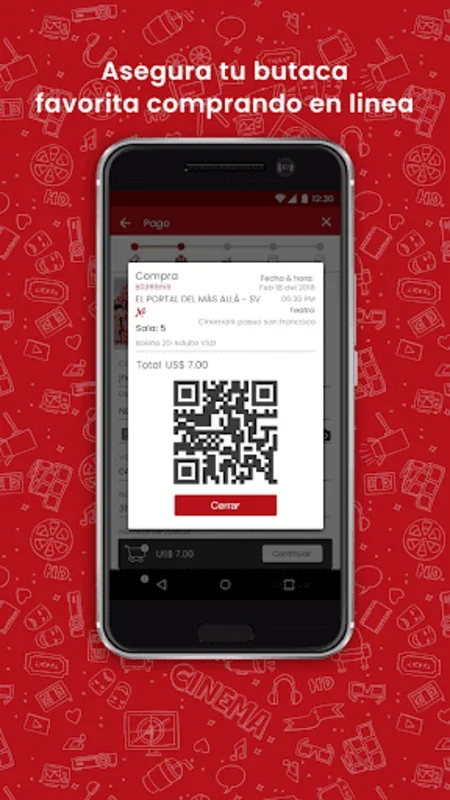 Cinemark Ecuador for Android - Streamlined Movie Experience