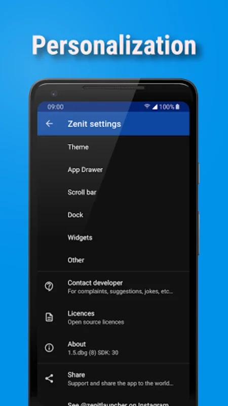 Zenit Launcher for Android: Simplify and Customize Your Device