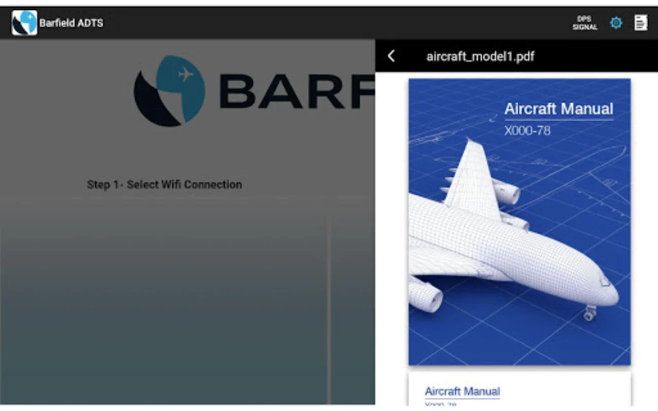 Barfield ADTS for Android - Revolutionizing Aircraft Maintenance