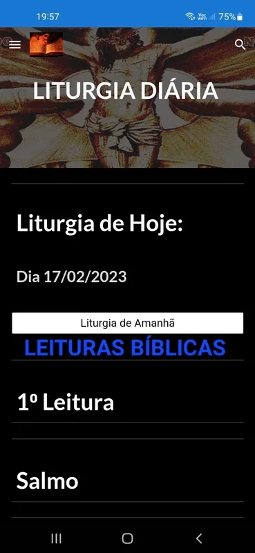 LITURGIA BÍBLICA BETA for Android: Rich Biblical Liturgies