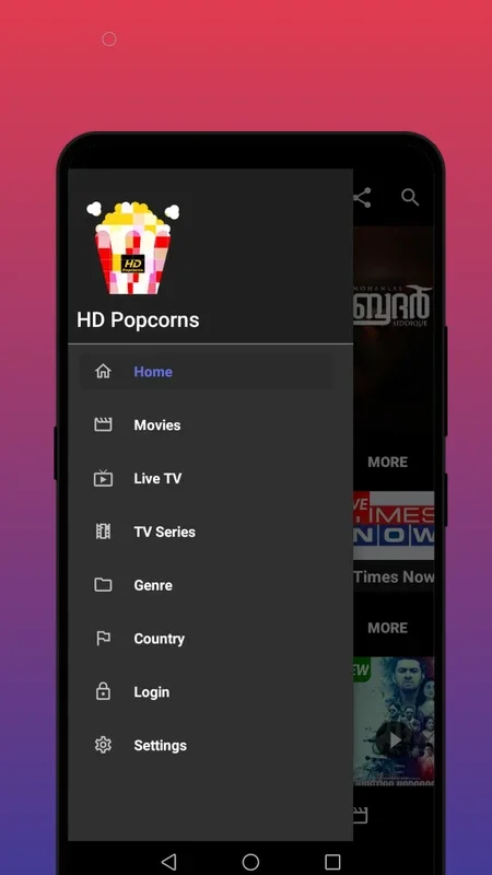 HD Popcorn for Android - Download the APK from AppHuts