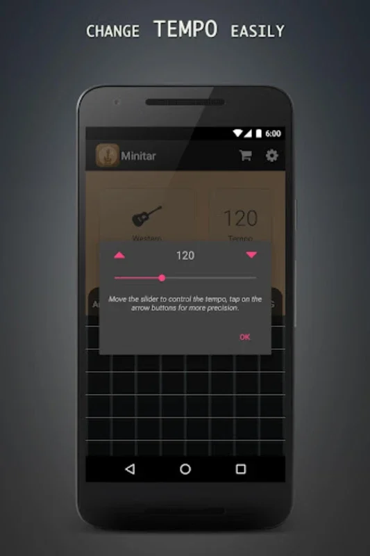 Minitar Acoustic Guitar Strums for Android - Realistic Strumming