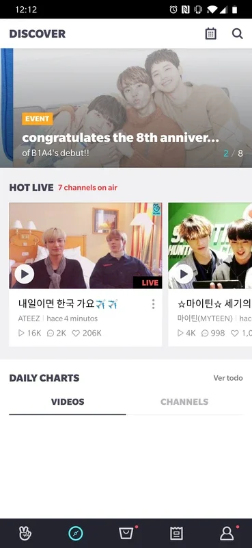 V LIVE - Star Live App for Android: Enjoy Live Artist Broadcasts